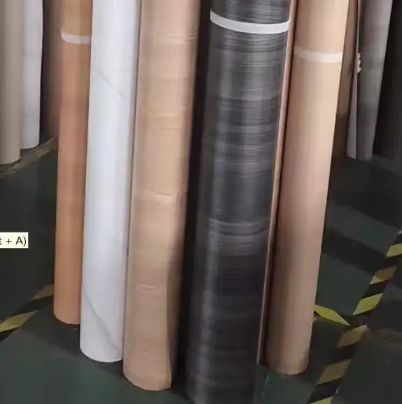 0.08mm-0.30mm Ahşap Tahıl PVC Dekoratif Film