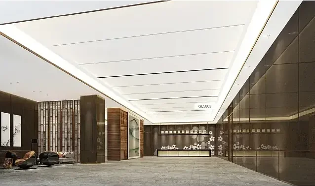Dekoratif Mermer Duvar Paneli PVC/Pet Film